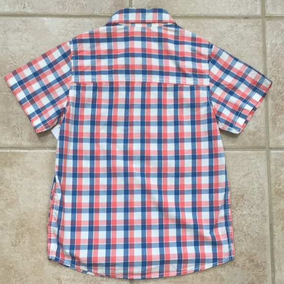 OshKosh Boys Button Down Shirt and Chino Shorts - Picture 9 of 16